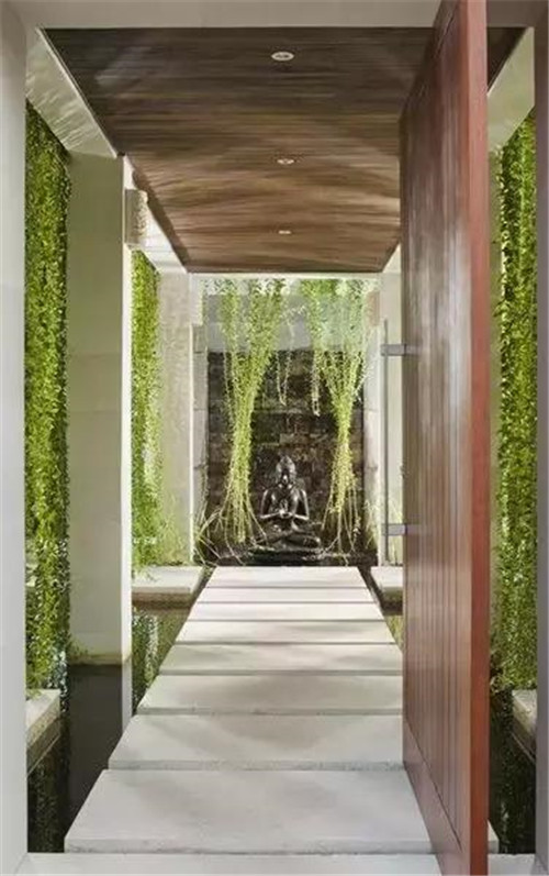 民宿庭院入口可以設(shè)計(jì)成這樣