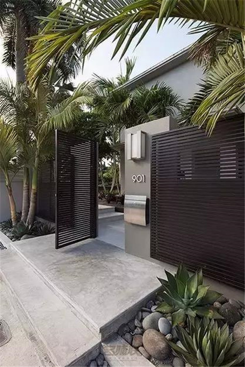 民宿庭院入口可以設(shè)計(jì)成這樣