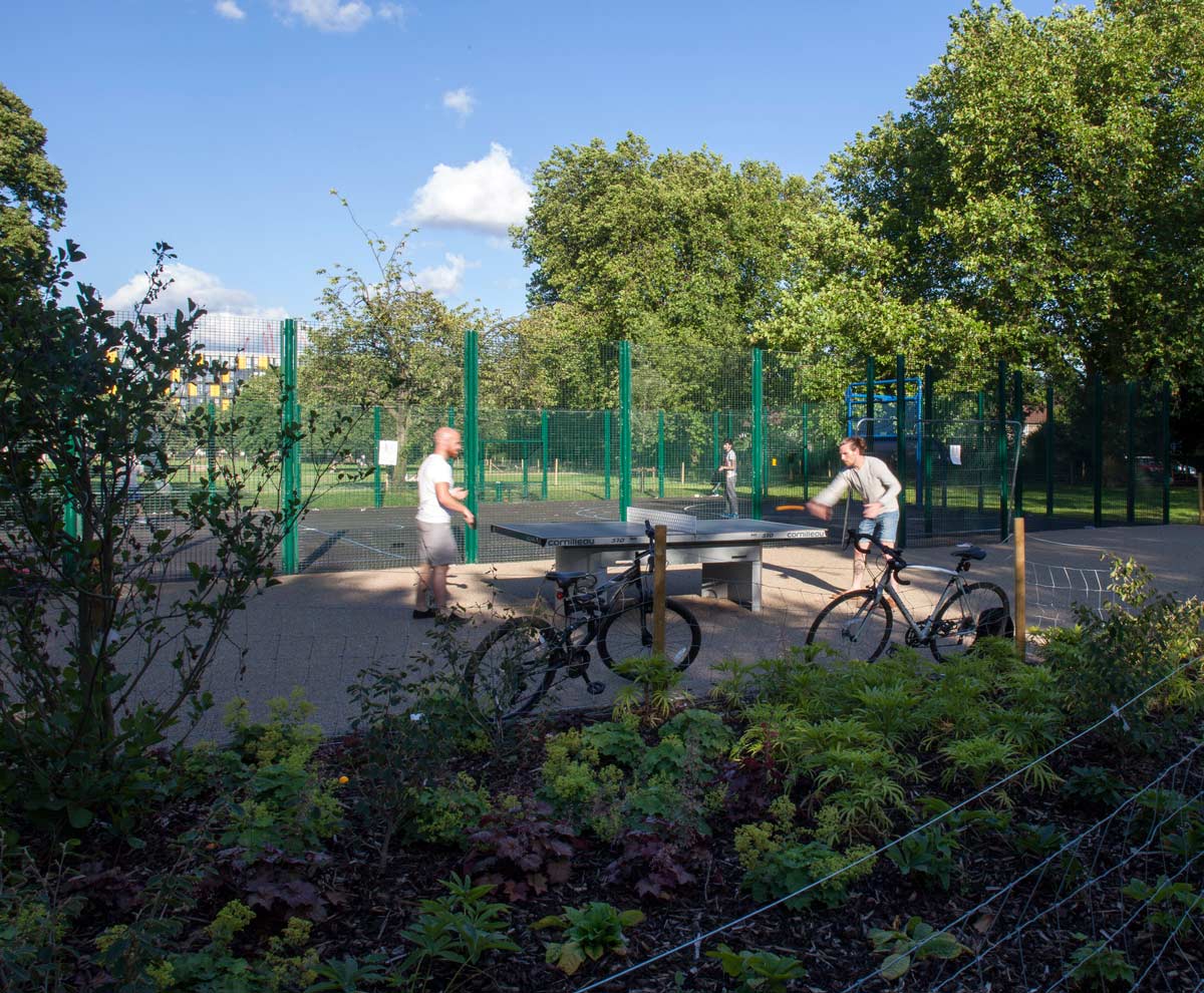 具有便利設(shè)施的綠色空間——沃姆浩特公園