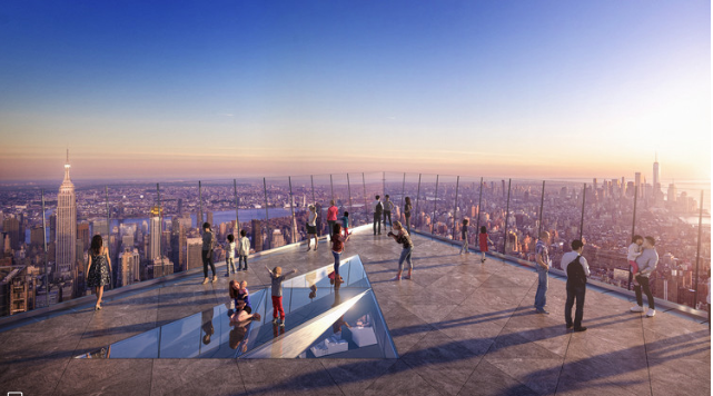 現代工程和結構設計的里程碑“哈德遜廣場觀景臺 Edge”將于 2020 年開放 