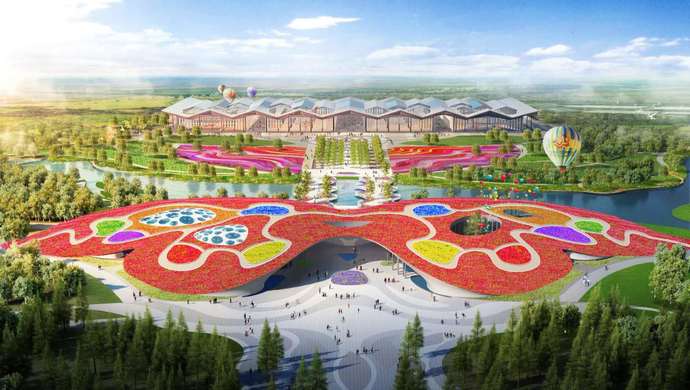 花博園區(qū)有序復工，園區(qū)建設任務年底前完成