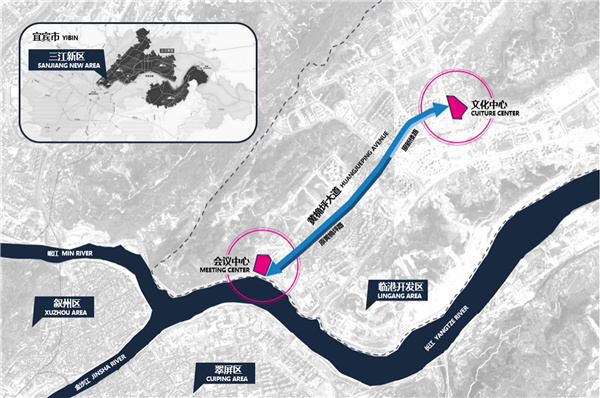 園冶杯獲獎作品丨三江新區(qū)黃桷坪大道景觀提升