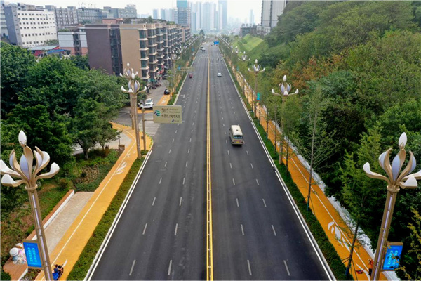園冶杯獲獎作品丨三江新區(qū)黃桷坪大道景觀提升