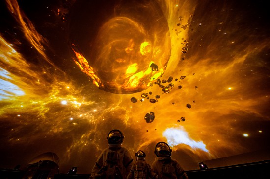 北京園博園沉浸式體驗360°球幕即將開放體驗