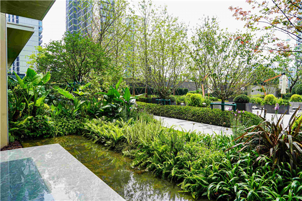 園冶杯參賽作品丨嘉興華潤潤府項(xiàng)目北地塊景觀花境工程