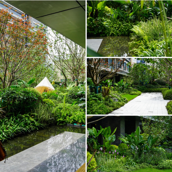 園冶杯參賽作品丨嘉興華潤潤府項(xiàng)目北地塊景觀花境工程