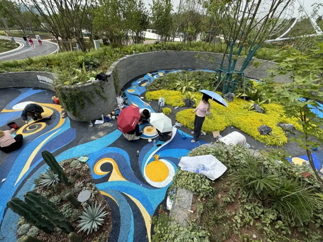 行業媒體成都世園行丨川音成都美術學院展園