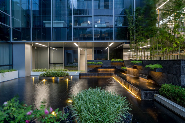 園冶杯參賽作品 | 啟迪設(shè)計大廈總部辦公樓景觀