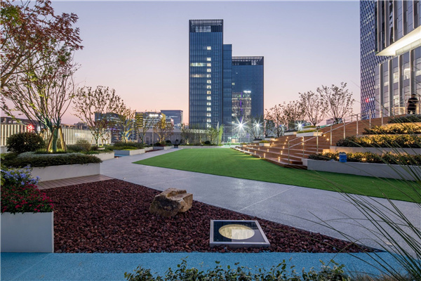 園冶杯參賽作品 | 啟迪設(shè)計大廈總部辦公樓景觀