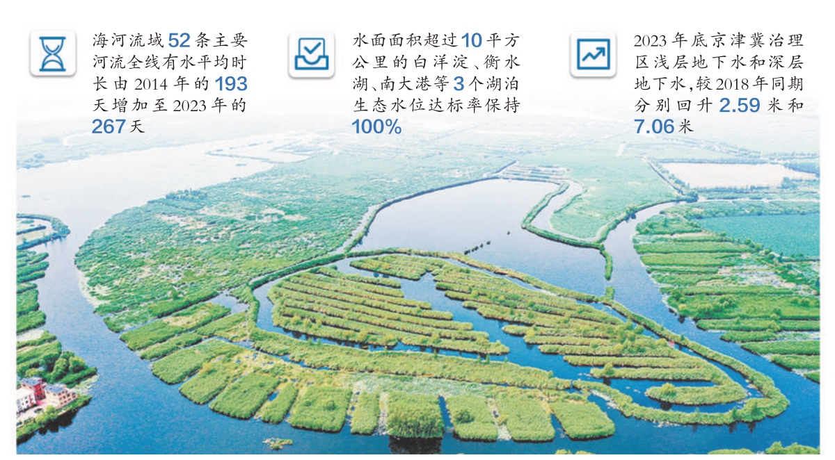 51條河流全線貫通，海河流域“活”了