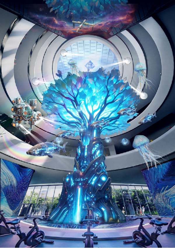 海南科技館互動體驗裝置藝術概念創想