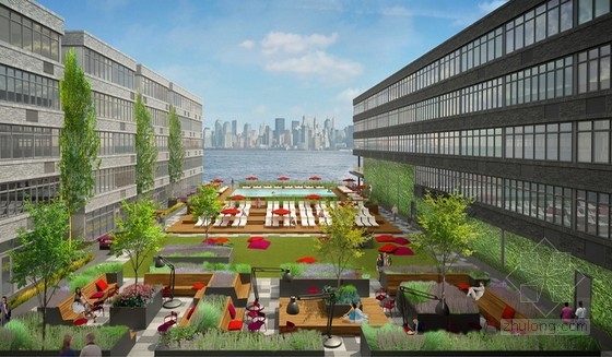 美國(guó)斯塔頓島的新斯泰普爾頓濱水社區(qū)項(xiàng)目