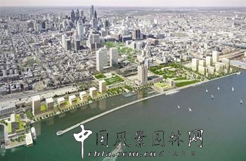 2015ASLA專(zhuān)業(yè)獎(jiǎng)：美國(guó)費(fèi)城濱水區(qū)改造方案
