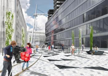 挪威卑爾根MCB廣場(chǎng)景觀