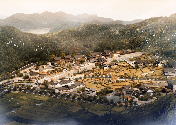 第二屆鄉村振興國際聯合畢業設計二等獎作品丨云檐煮茗，景織畬鄉