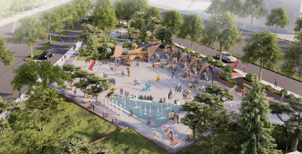 2023年河北省園林綠化設計競賽三等獎作品丨滄獅邀舞函