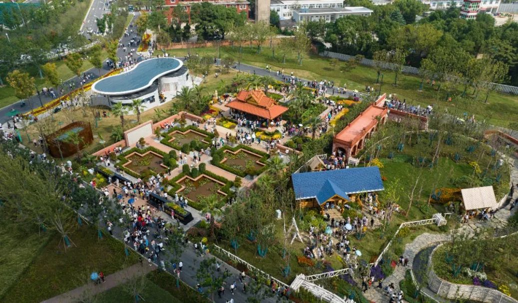 合肥園博園成全民共享的“生態樂園”