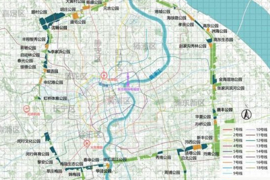 上海走向“城在園中” 環城生態公園帶雛形初具