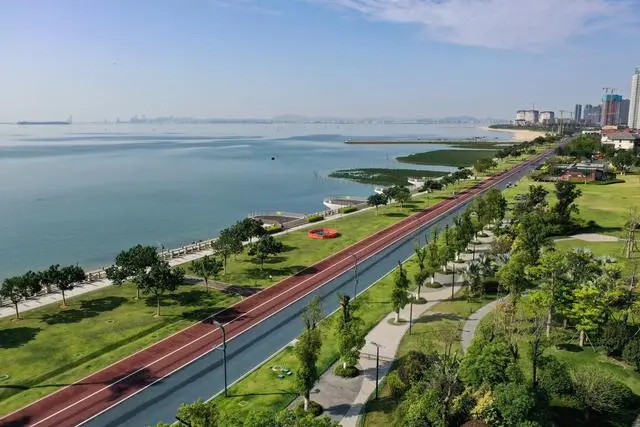 廈門： 灘涂“變身”旅游新地標