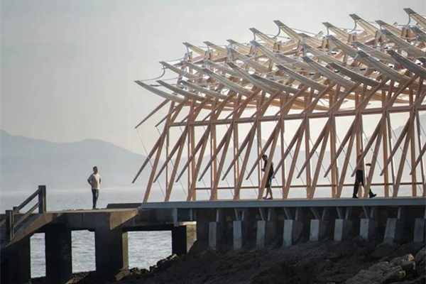 棲城設(shè)計(jì)｜海邊小島上的浪漫長亭