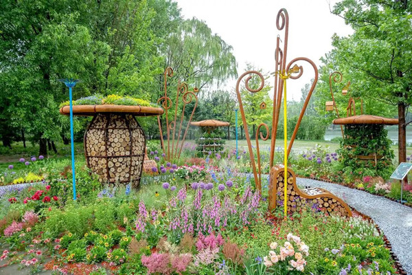 30個(gè)“市民花園”扮靚北京海淀公園