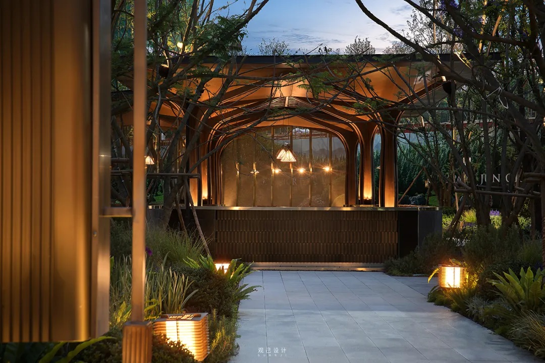 觀己設(shè)計(jì)丨中鐵建成都青羊樾府大區(qū)